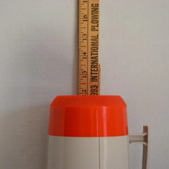 Vintage Orange  XL Thermos - Picture 7 of 7